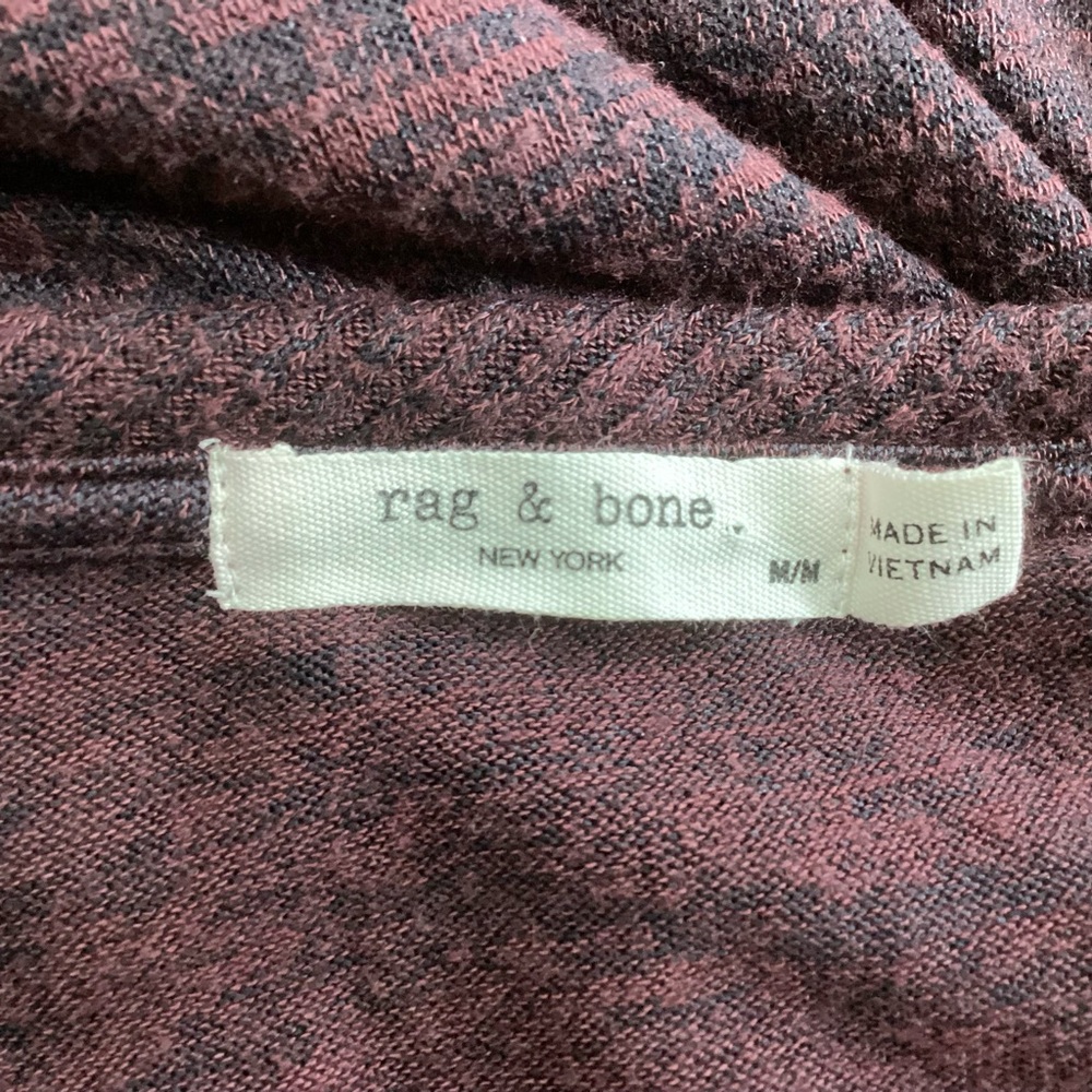 Rag & Bone Merlot Rosalind Dress Med - Picture 7 of 9